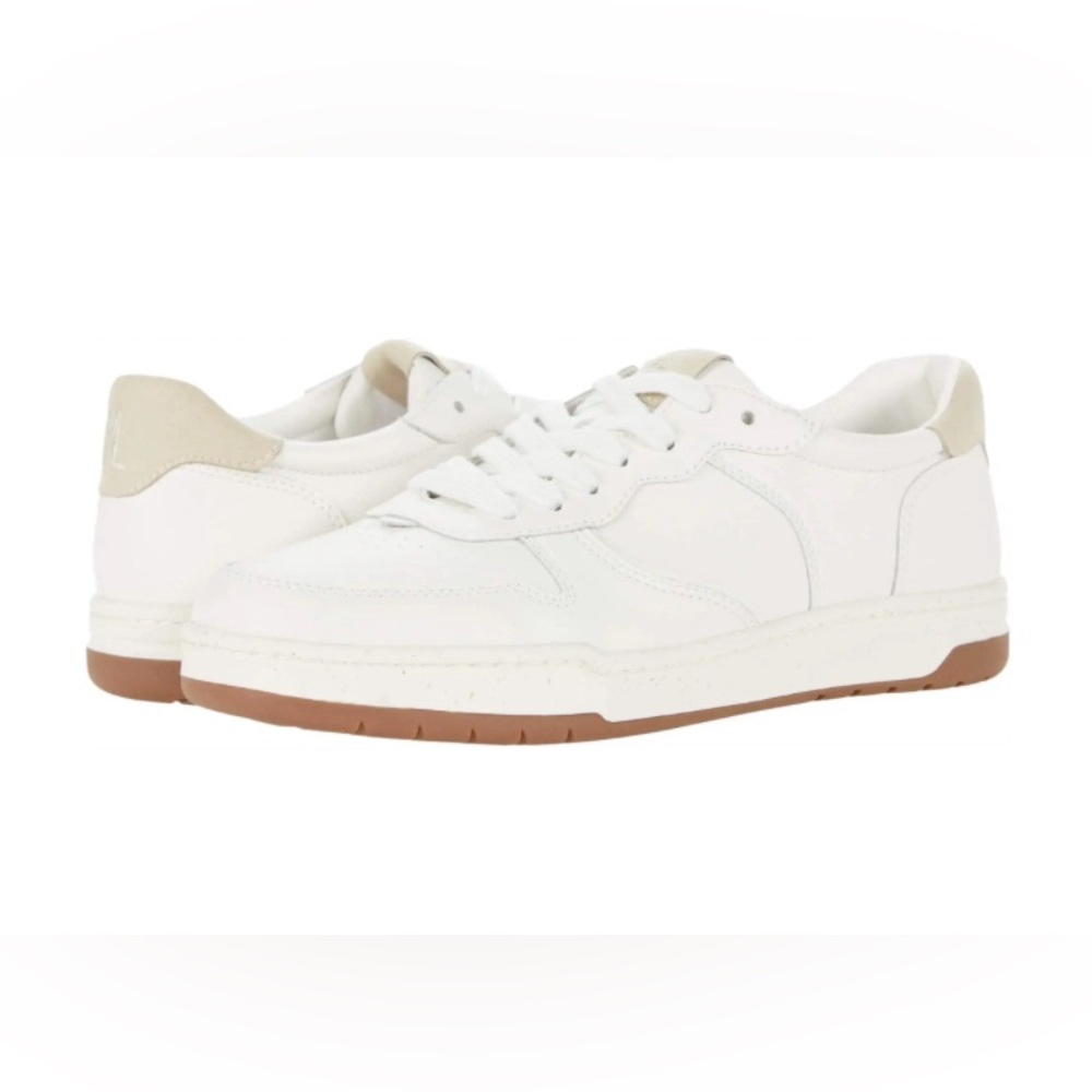 NWOT Madewell Court Sneakers in White Leather Size 9.5